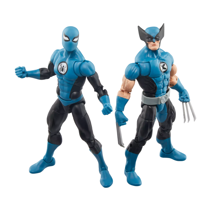 Marvel Legends Fantastic Four Wolverine and Spider-Man Action Figures