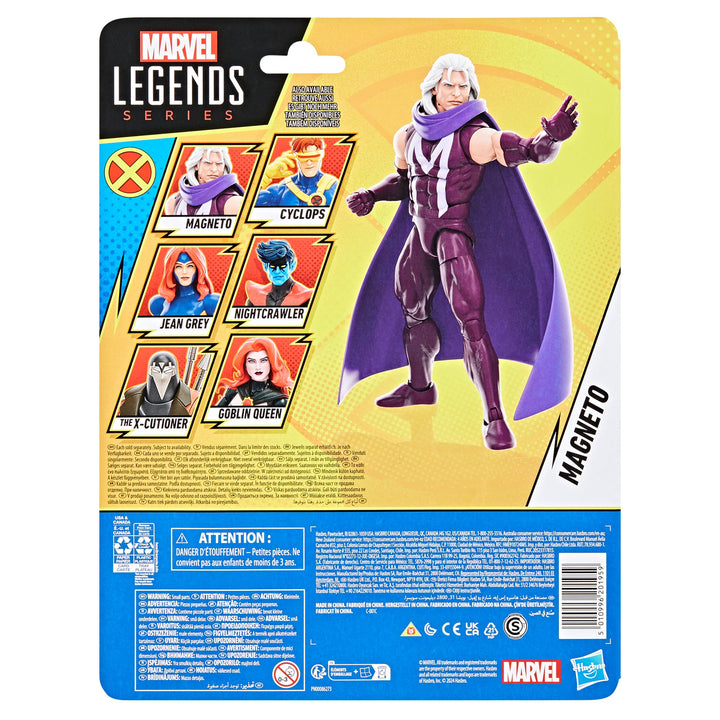 Marvel Legends Retro Series X-Men ‘97 Magneto Action Figure