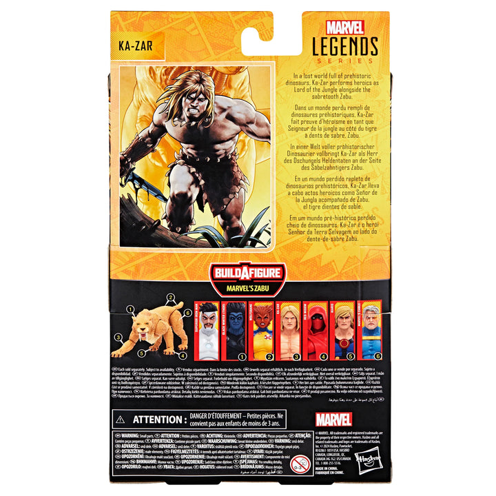 Marvel Legends Series Ka-Zar 6" Action Figure