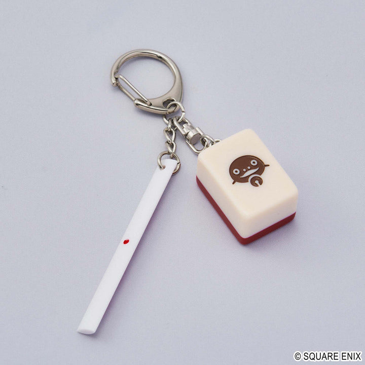 Square Enix Final Fantasy XIV Doman Mahjong Tile Key Chain One of Dots (Release Date 11/25)