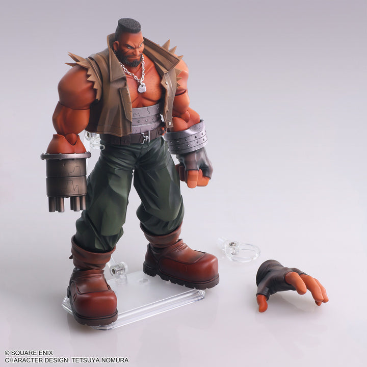 Final Fantasy VII Bring Arts Barret Wallace Action Figure