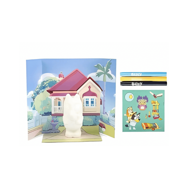 Bluey Colour Your Own Squish'Em - Bluey