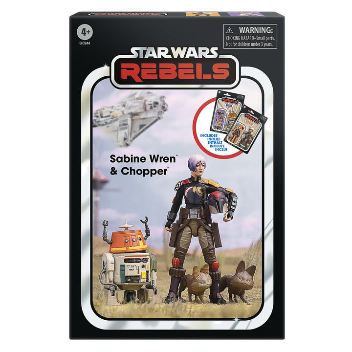 Star Wars The Vintage Collection Sabine Wren & Chopper (C1-10P) - Pending
