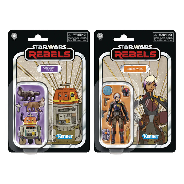 Star Wars The Vintage Collection Sabine Wren & Chopper (C1-10P) - Pending