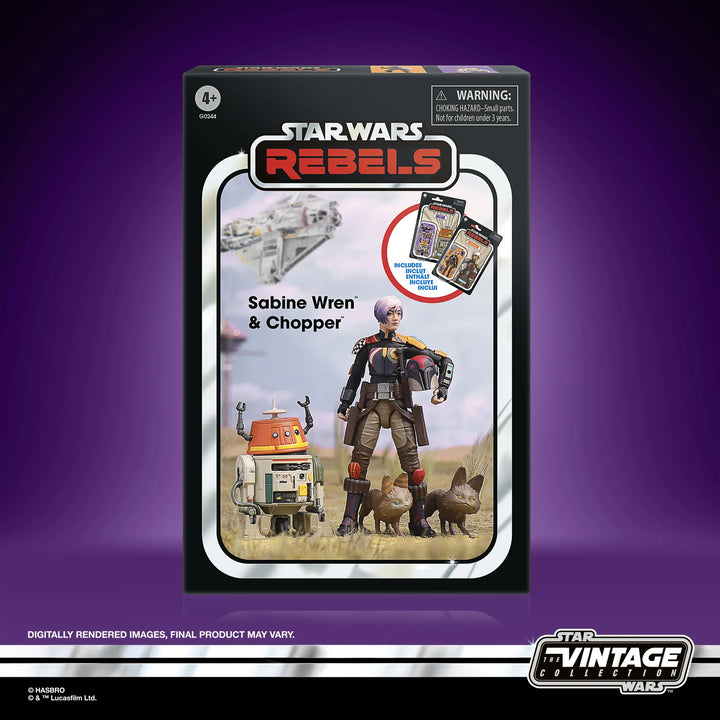 Star Wars The Vintage Collection Sabine Wren & Chopper (C1-10P) - Pending