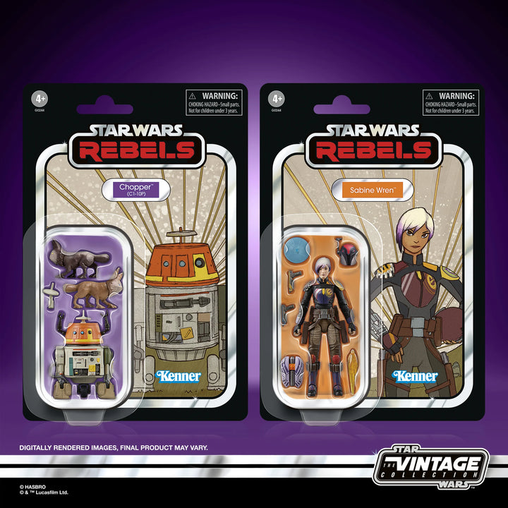 Star Wars The Vintage Collection Sabine Wren & Chopper (C1-10P) - Pending