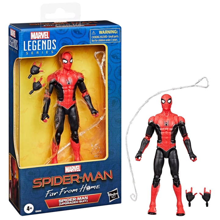 Spider-Man Upgraded Suit Marvel Legends 6" figure front