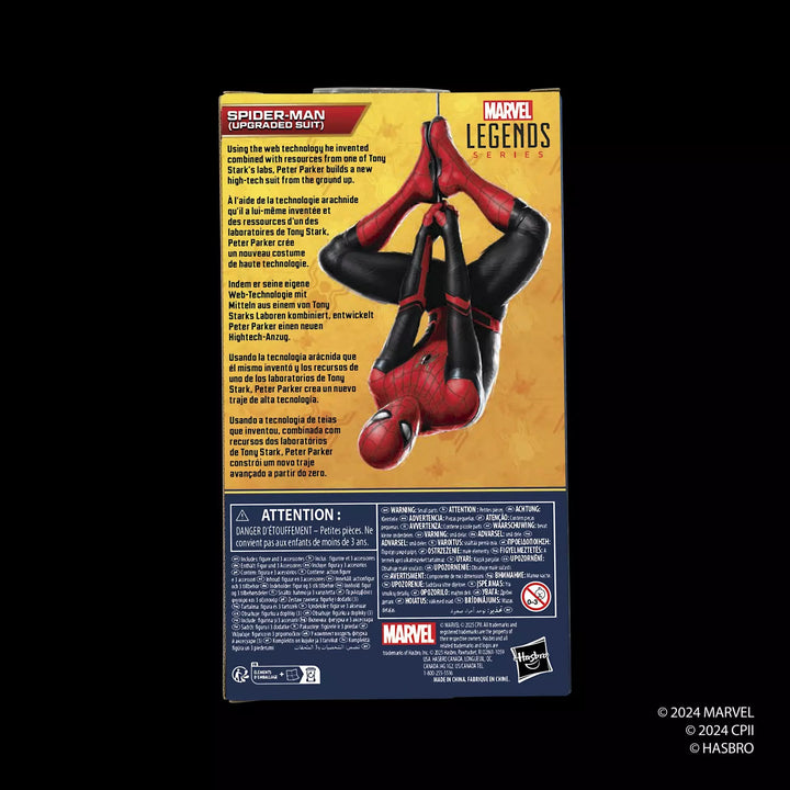 Marvel Legends Series Spider-Man (Upgraded Suit) 6" Action Figure