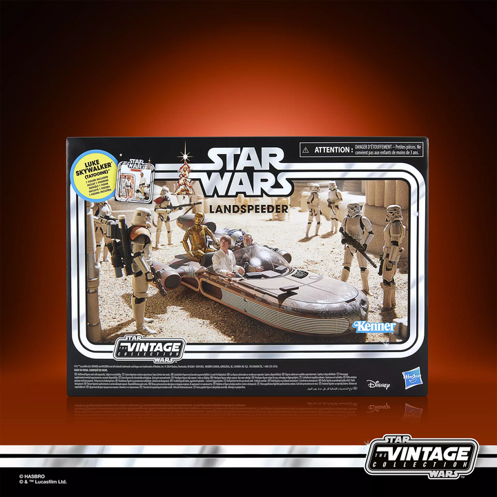 Star Wars Landspeeder Vehicle Luke Skywalker Tatooine Vintage Collection Action Figure - Arriving September