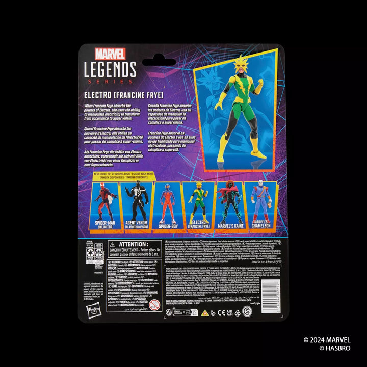 Marvel Legends Series Electro (Francine Frye) 6" Action Figure
