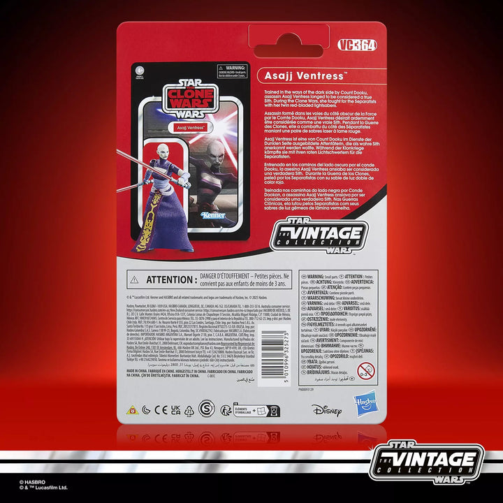 Star Wars Asajj Ventress Vintage Collection Action Figure