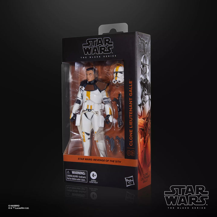 Star Wars The Black Series Clone Lieutenant Galle 6" Action Figure