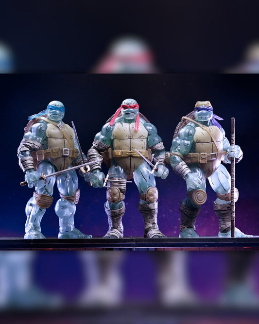 TMNT Comic The Last Ronin: Ghost Brothers 3 Piece Teenage Mutant Ninja Turtles 7" Scale Action Figures