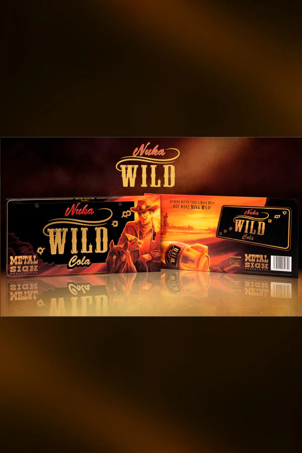 Official Fallout Nuka Cola Metal Signs Triple Pack Limited Edition