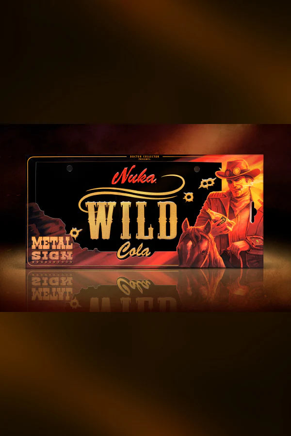 Official Fallout Nuka Cola Metal Signs Triple Pack Limited Edition