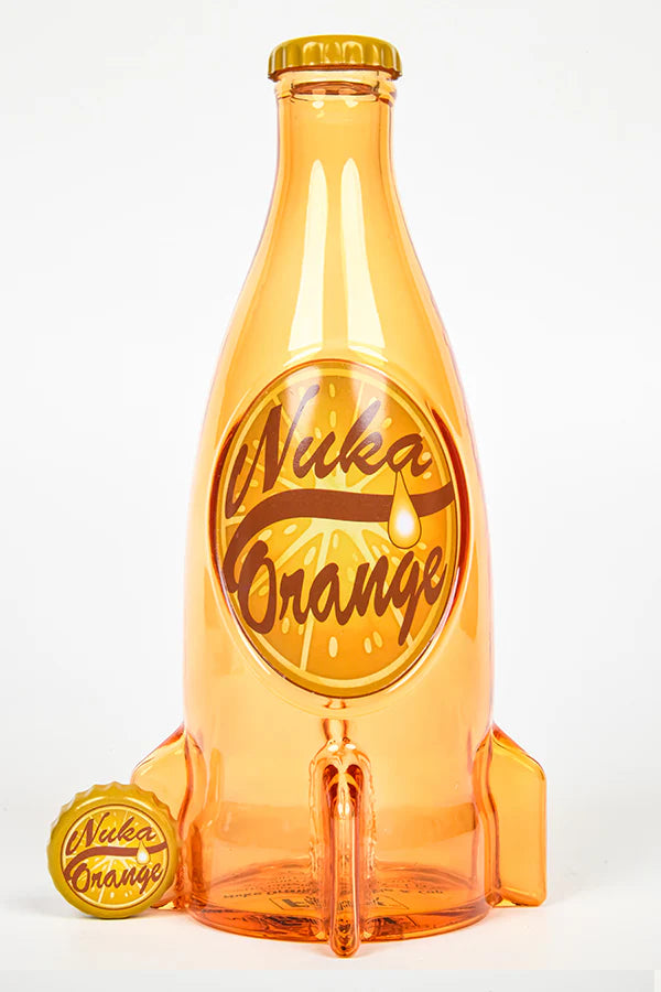 Official Fallout Nuka Cola Orange Glass Bottle & Cap