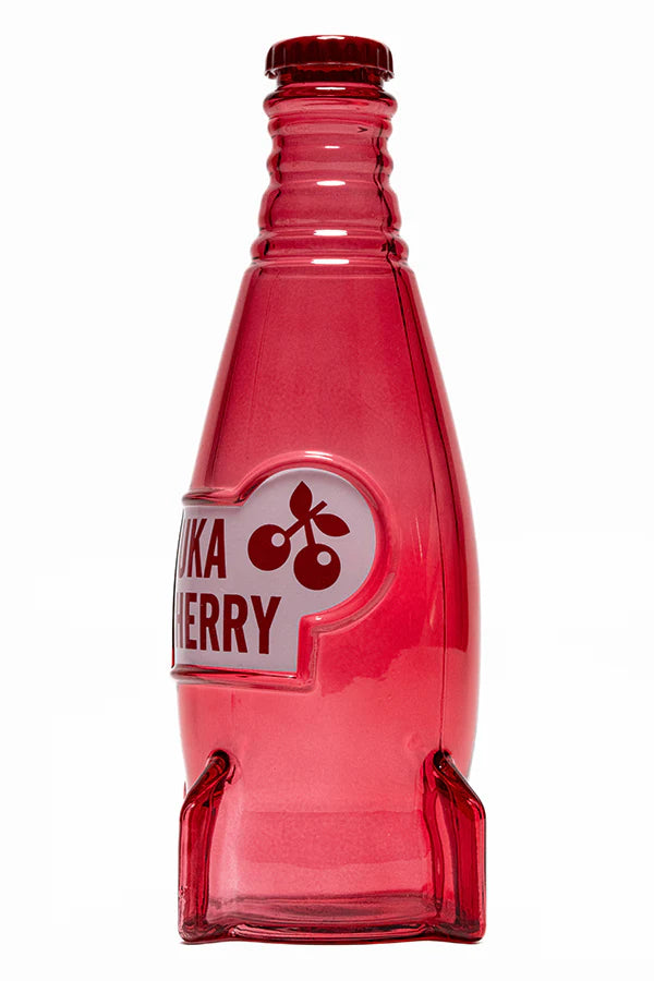 Official Fallout Nuka Cola Cherry Glass Bottle & Cap