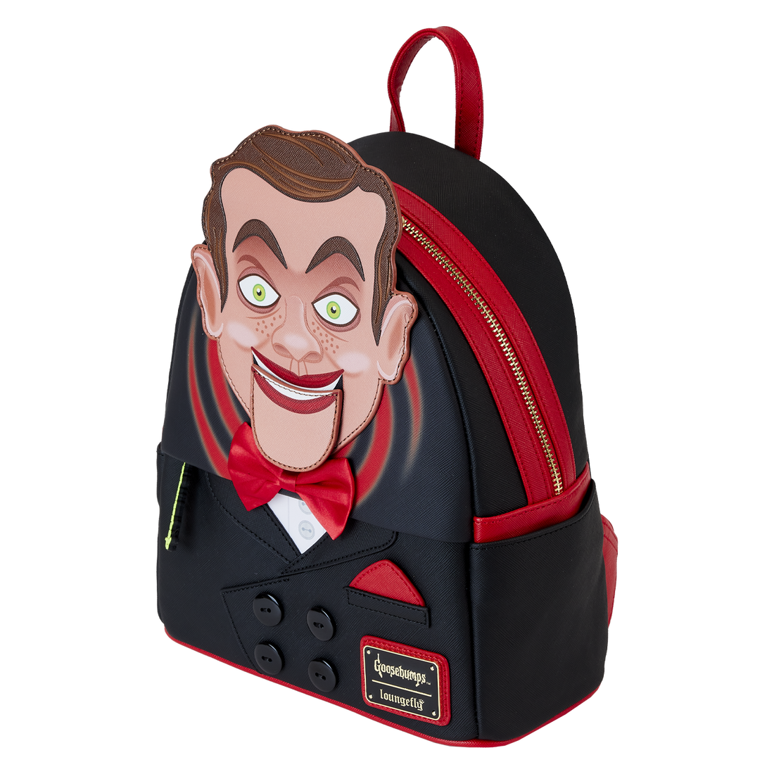 Loungefly Goosebumps Slappy Cosplay Mini Backpack