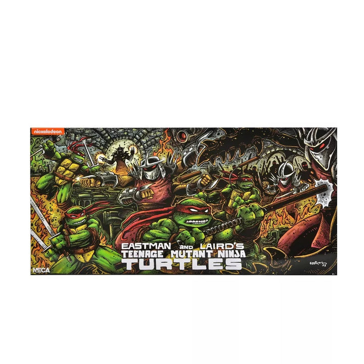 NECA Teenage Mutant Ninja Turtles Mirage Comics Ultimate 7″ Action Figure 4 Pack Set