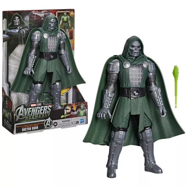 Marvel Avengers Doomsday Power-Glow Doctor Doom Action Figure