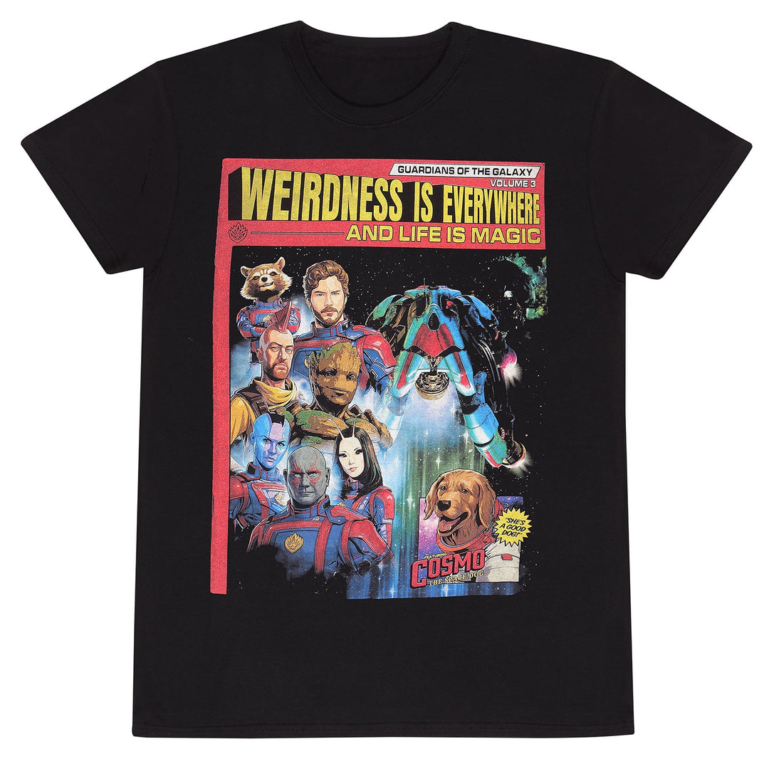 Marvel Guardians Of The Galaxy Vol 3 Guardians Magazine T-Shirt