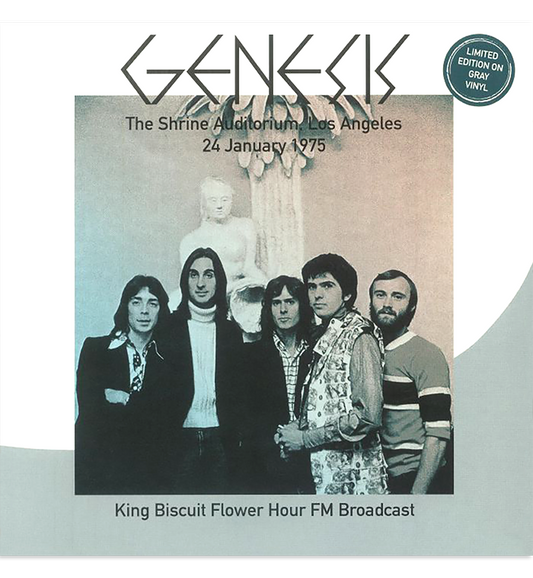 Genesis – The Shrine Auditorium, Los Angeles, 24 January 1975 (Limited Edition 12-Inch Album on Grey Vinyl), alternate view