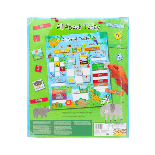 Giant Magnetic Learning Board For Children, alternate view