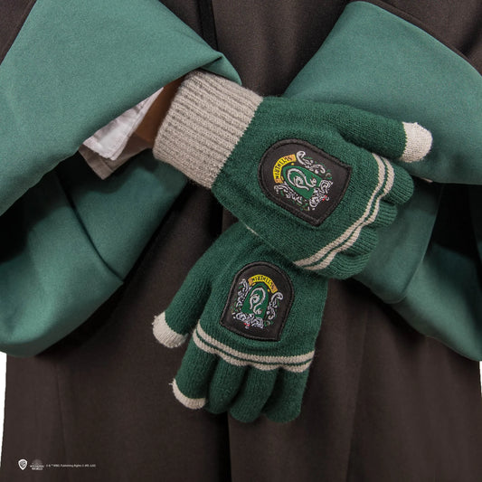 Harry Potter Slytherin Touchscreen Gloves, alternate view