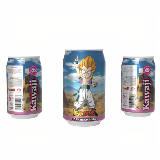 Dragon Ball Z Gotenks' Galactic Freeze - Ice Cream Flavour Soda, alternate view