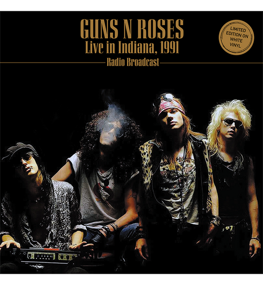 Guns N’ Roses – Live in Indiana, 1991 (Limited Edition 12-Inch Album on White Vinyl), alternate view