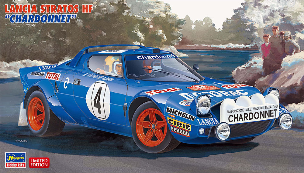 Hasegawa 1:24 Lancia Stratos HF Chardonnet Kit