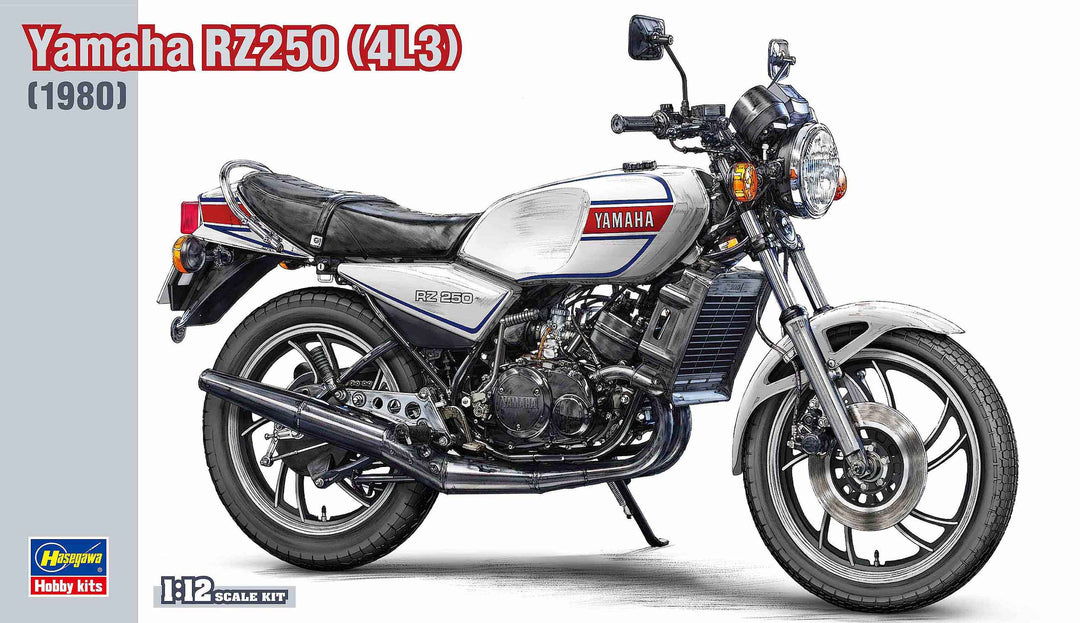 Hasegawa 1:12 Scale 1980 Yamaha RZ250 (4L3) Kit