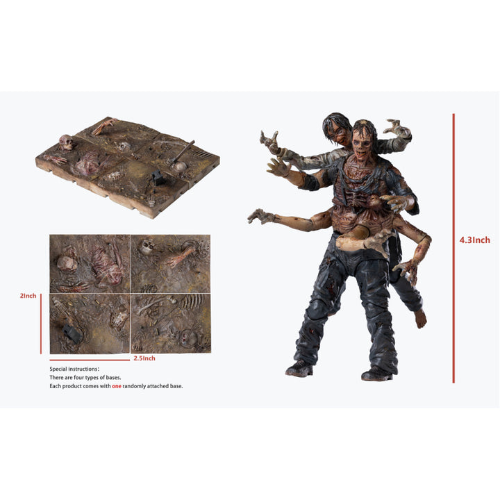 The Walking Dead Dead City Walker King /18 Scale Action Figure