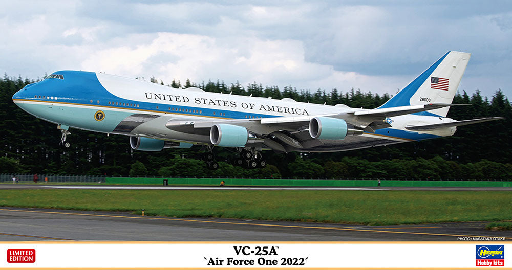 Hasegawa 1:200 Scale VC-25A Air Force One 2022 Kit
