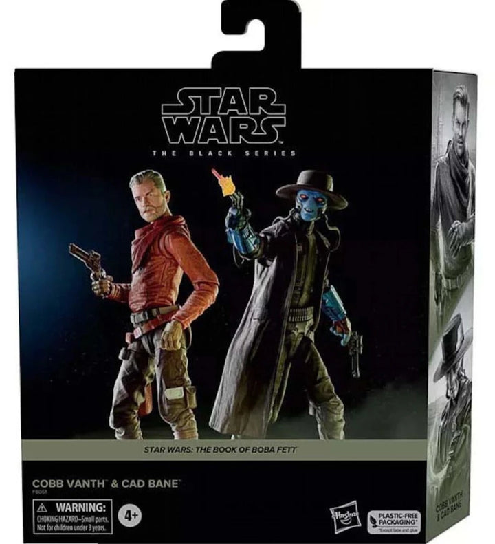 Star Wars The Black Series Cobb Vanth & Cad Bane 2 Pack 6" Action Figures