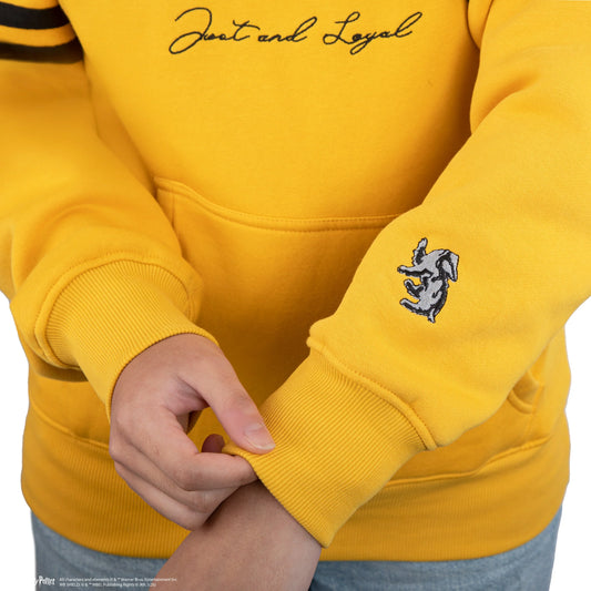 Harry Potter Hufflepuff House Hooded Sweatshirt, alternate view