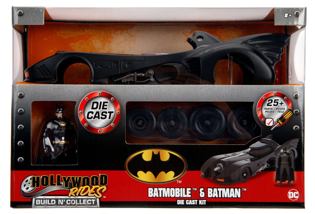 Jada Toys 1:24 Scale 1989 Batmobile with Batman Figure