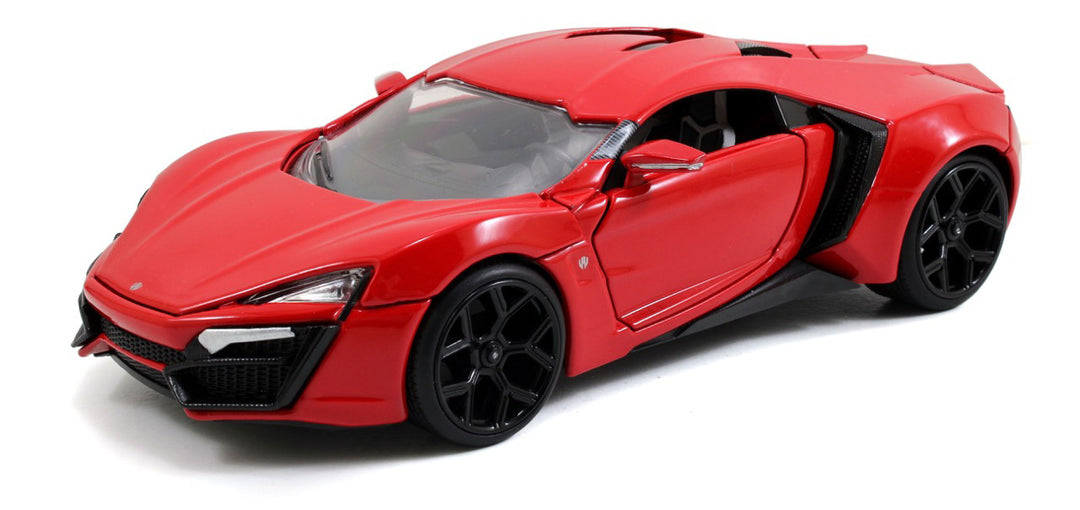 Jada Toys 1:24 Scale Fast and Furious Lykan Hypersport W Motors