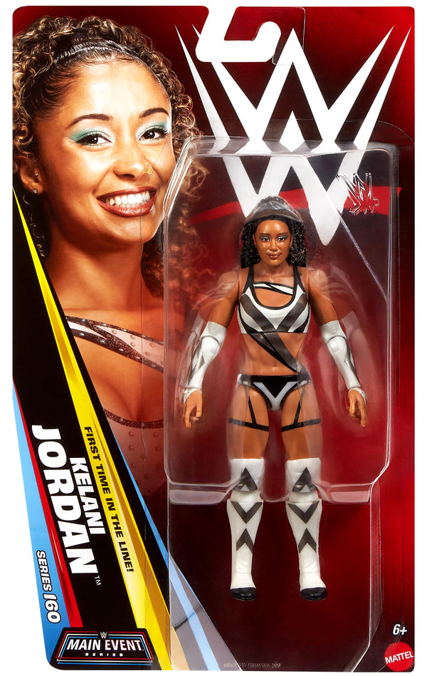 WWE Main Event Series Kelani Jordan 6 Action Figure