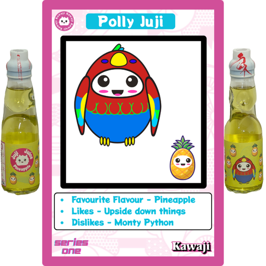 Juji Juice - Pineapple Flavour Ramune, alternate view