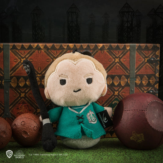 Harry Potter Draco Malfoy Quidditch Plush Keyring