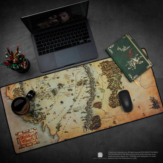 Lord of the Rings Middle-Earth Map Desk Mat