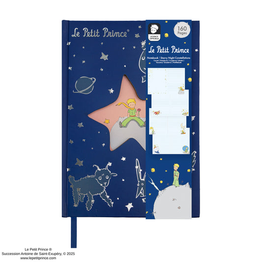 The Little Prince Starry Night Constellations Notebook, alternate view