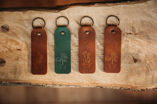 Floral Keyrings, alternate view