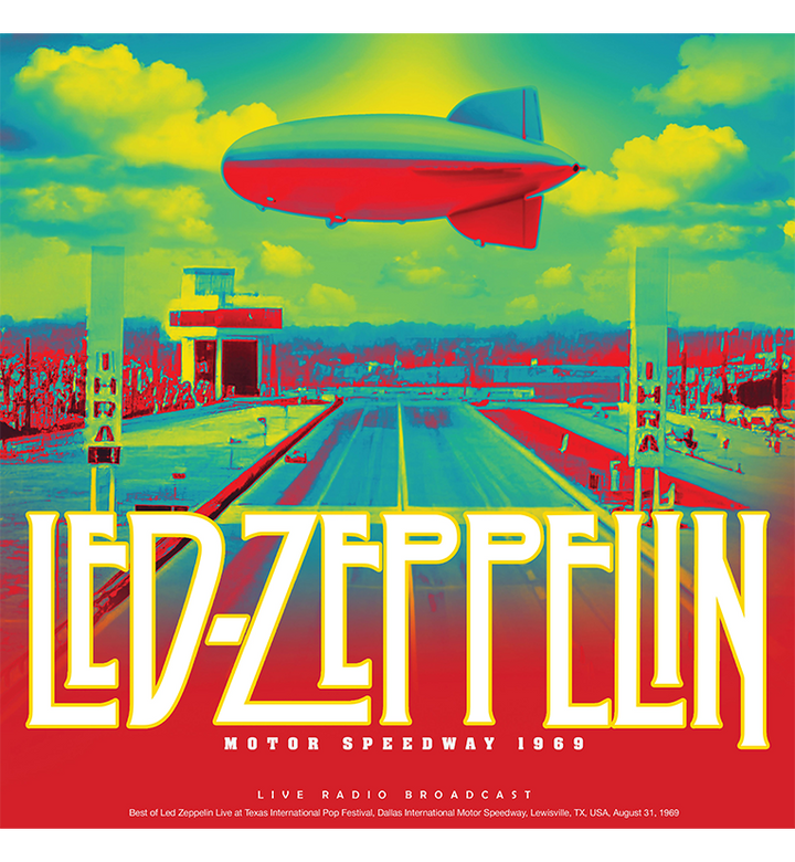 Led Zeppelin – Motor Speedway 1969 (Limited Edition 12-Inch Album on 180g Transparent Green Vinyl)