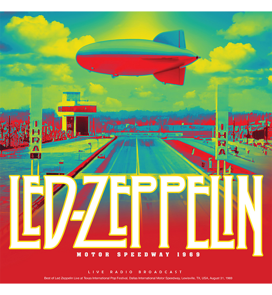 Led Zeppelin – Motor Speedway 1969 (Limited Edition 12-Inch Album on 180g Transparent Green Vinyl), alternate view