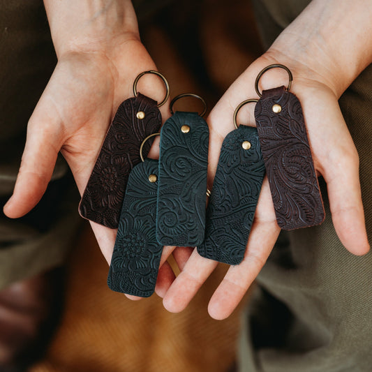 Botanical Keyrings, alternate view