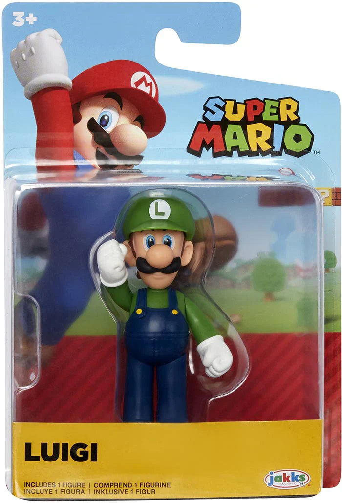 Nintendo Luigi Super Mario 2.5" Figure