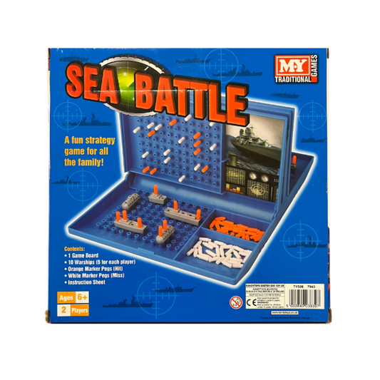Sea Battleships Board Game, alternate view