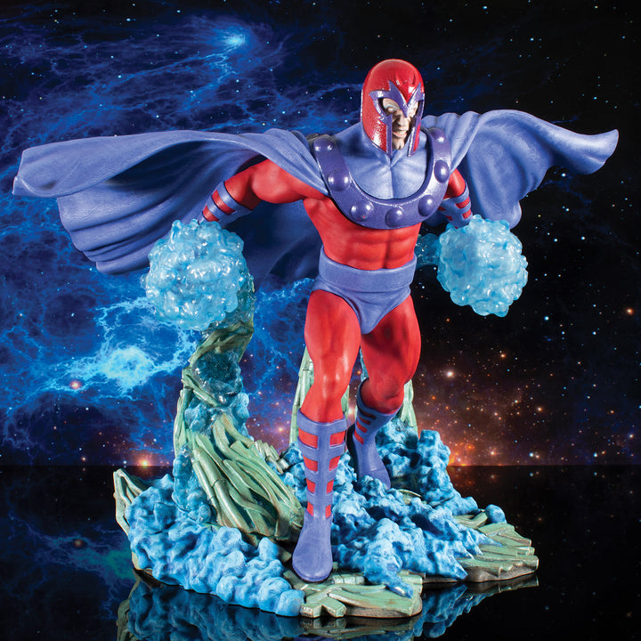 Marvel Gallery Comic Magneto Figure Diorama